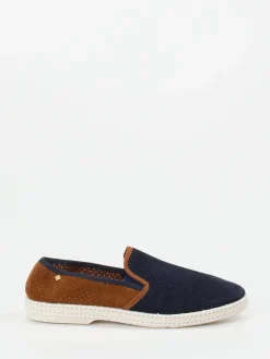 – Slipper aus Veloursleder Dunkel*Rivieras Best