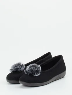 – Ballerina-Hausschuh aus Filz*Rohde Discount