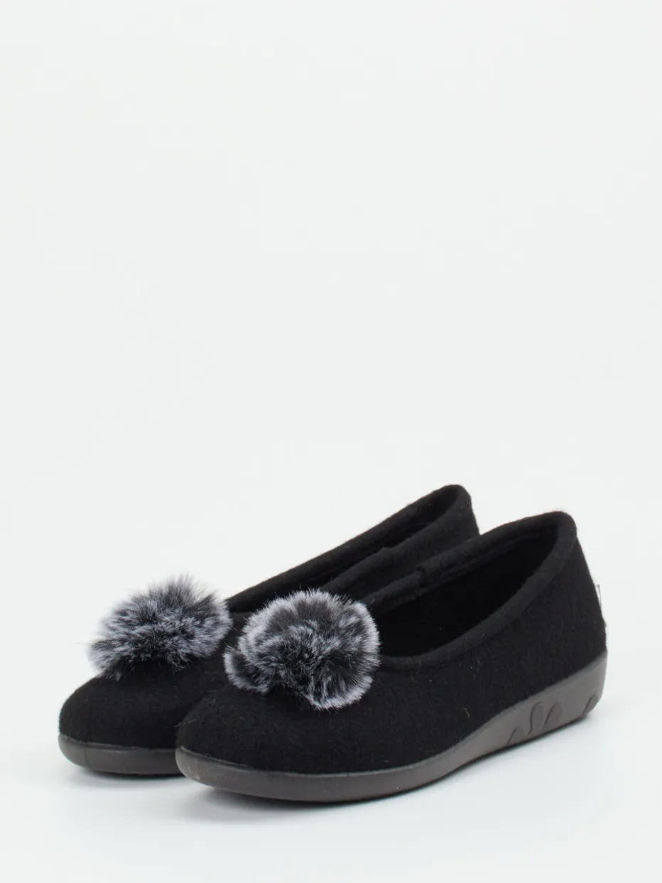 – Ballerina-Hausschuh aus Filz*Rohde Discount