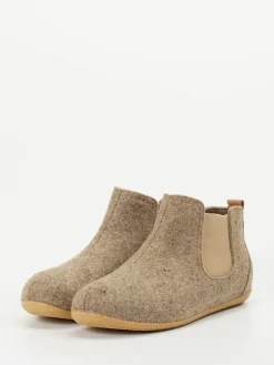 – Chelsea-Hausschuh aus Wollfilz braun*Rohde Clearance