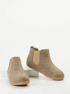 – Chelsea-Hausschuh aus Wollfilz braun*Rohde Clearance