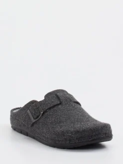 Herren Rohde – Clog-Hausschuh aus Filz Anthrazit