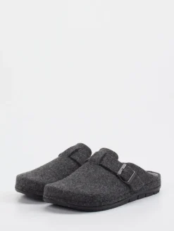 Herren Rohde – Clog-Hausschuh aus Filz Anthrazit