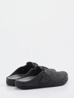 Herren Rohde – Clog-Hausschuh aus Filz Anthrazit