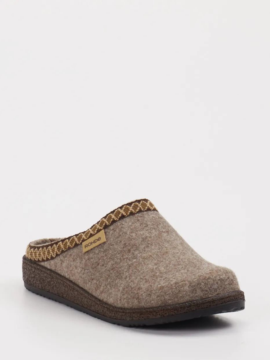 Damen Rohde – Filzpantoffel aus Filz in