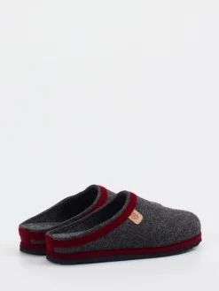 Damen Rohde – Filzpantoffeln aus Wollfilz in Anthrazit