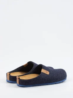 – Filzpantoffeln aus Filz in Dunkel*Rohde