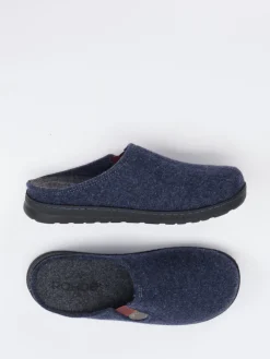 – Filzpantoffeln aus Filz dunkel*Rohde New