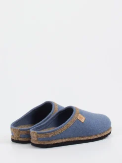 Damen Rohde – Filzpantoffeln aus Filz in Jeans