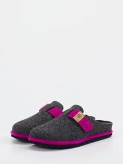 – Filzpantoffeln aus Filz in Anthrazit*Rohde Hot