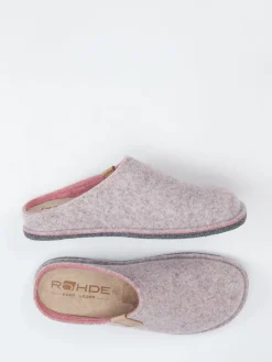 – Filzpantoffeln aus Wollfilz in grau*Rohde Outlet