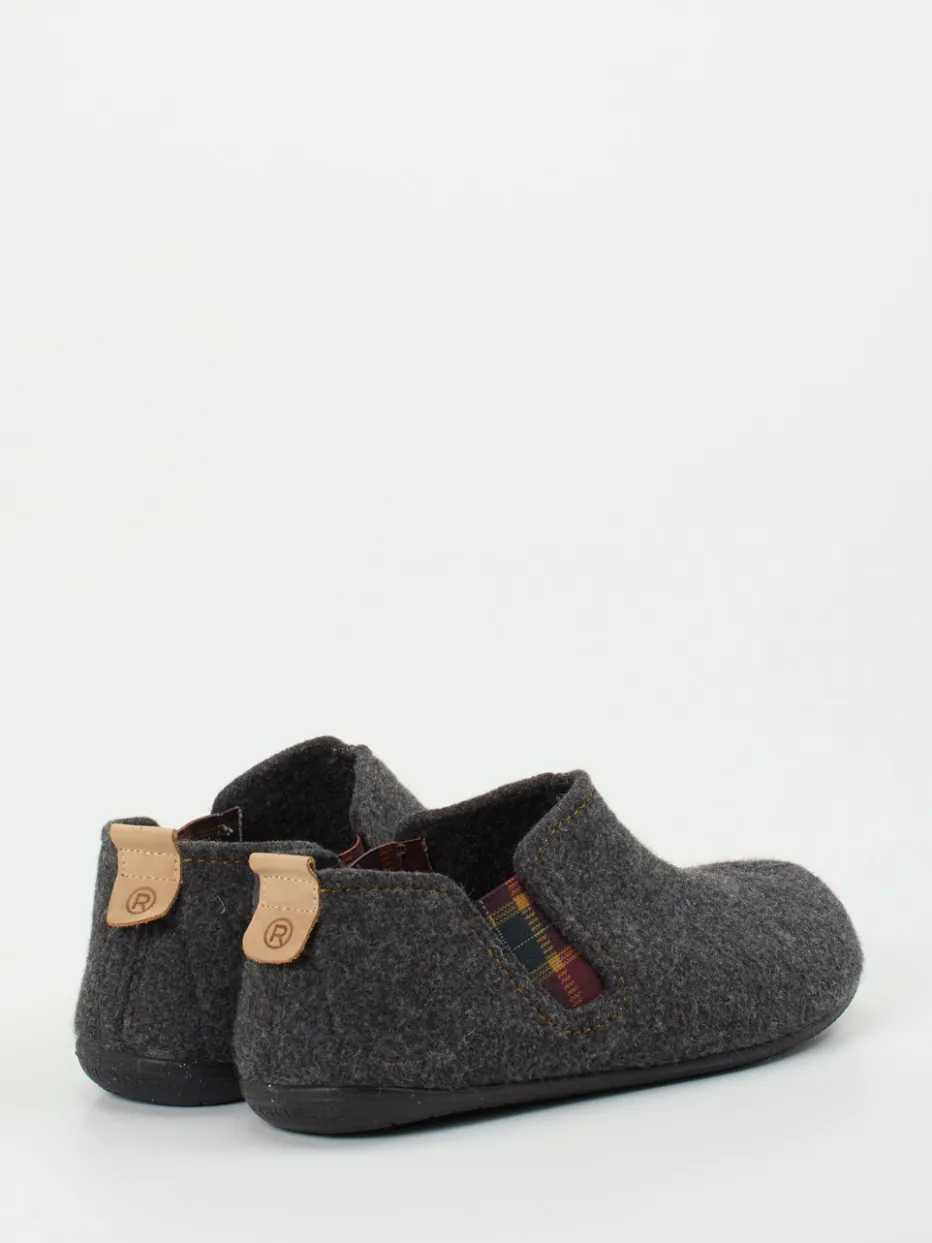 Herren Rohde – Filzpantoffeln aus Filz anthrazit