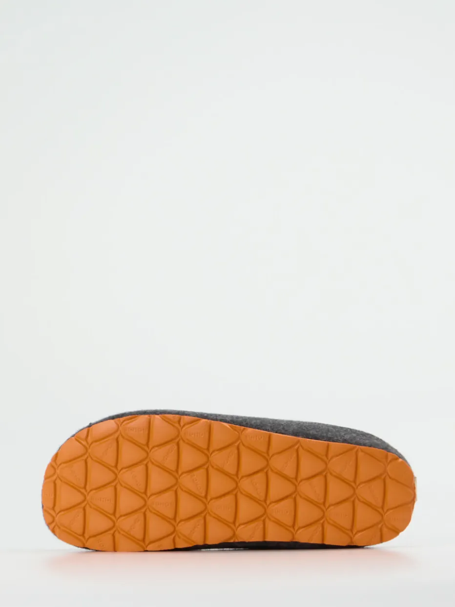 Herren Rohde – Hausschuh aus Filz in Anthrazit