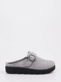 – Hausschuh-Clogs aus Filz Hell*Rohde New