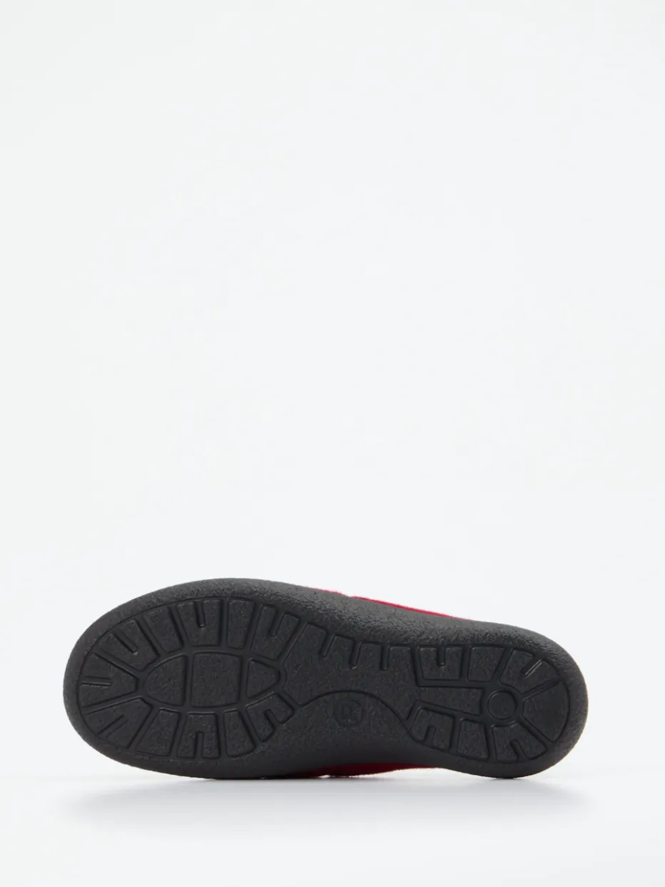 Damen Rohde – Hausschuhe aus Filz in Dunkel