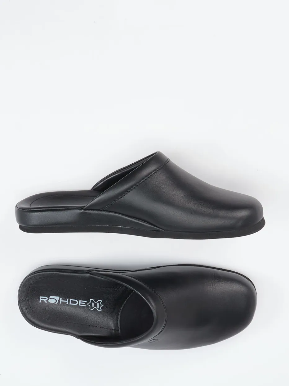 Herren Rohde – Herren-Pantoffeln aus Kalbleder