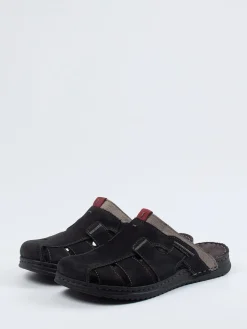 – Herren-Pantolette aus Nubukleder*Rohde Discount