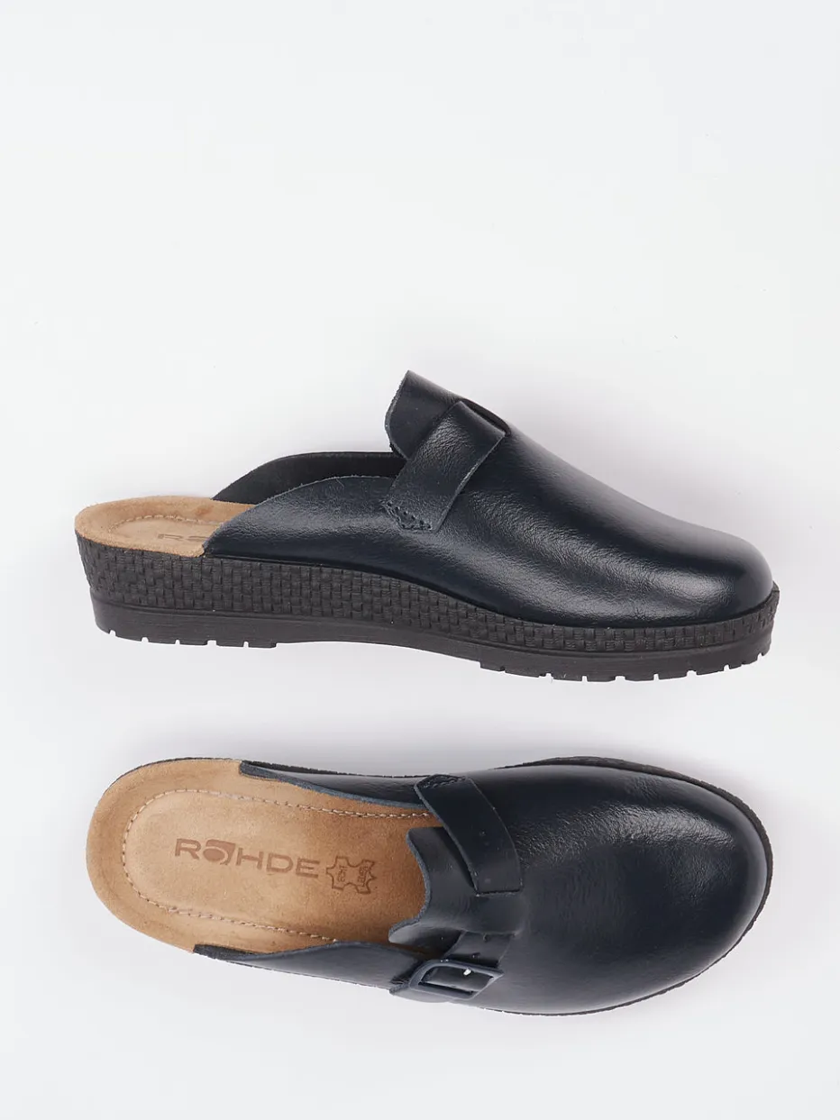 Damen Rohde – Komfort-Clogs aus Kalbleder in