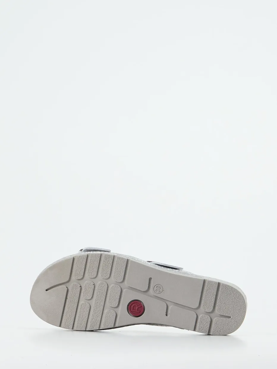 Damen Rohde – Komfort-Pantolette aus geprägtem Leder