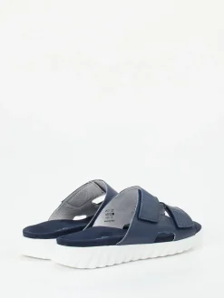 Damen Rohde – Komfort-Pantolette aus Nubukleder marine