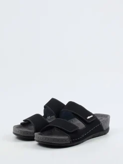 Damen Rohde – Komfort-Pantoletten aus Nubukleder