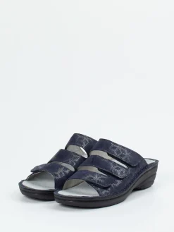 – Komfort-Pantoletten aus geprägtem Leder*Rohde Best