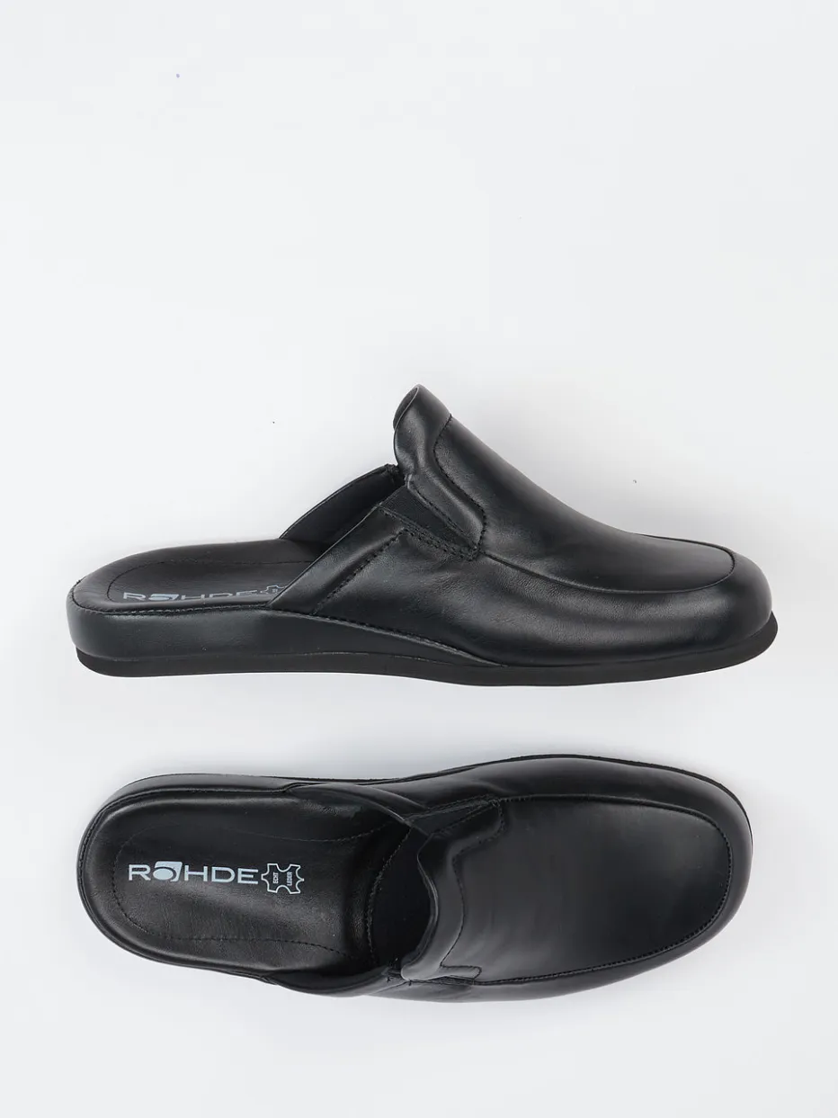 – Lederpantoffeln aus Kalbleder*Rohde Hot