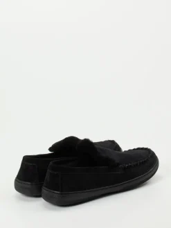 Herren Rohde – Mokassin-Hausschuh aus Veloursleder