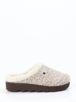 – Pantoffel aus Wollfilz in grau*Rohde