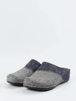 – Pantoffeln aus Filz in Mittel*Rohde Hot