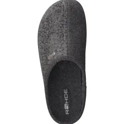 Damen Rohde – Pantoffeln aus Filz mit Pailletten in