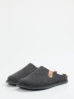 – Pantoffeln aus Filz in Anthrazit*Rohde