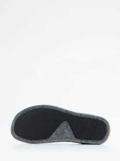 – Pantoffeln aus Filz in Anthrazit*Rohde