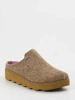 Damen Rohde – Pantoffeln aus Filz braun