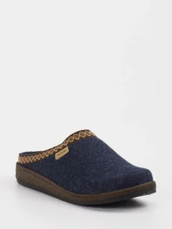 – Pantoffeln aus Filz in Dunkel*Rohde Outlet