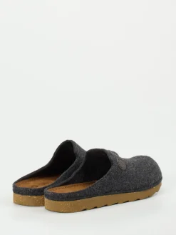 Herren Rohde – Pantoffeln aus Filz in Anthrazit