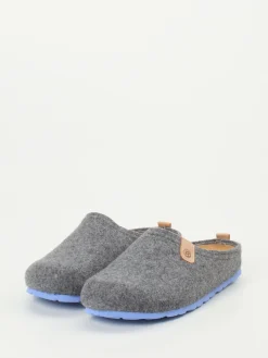 Herren Rohde – Pantoffeln aus Filz in mit Lederdetail