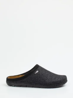 – Pantoffeln aus Filz in Anthrazit*Rohde Hot