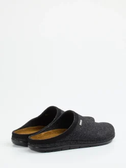 – Pantoffeln aus Filz in Anthrazit*Rohde Hot