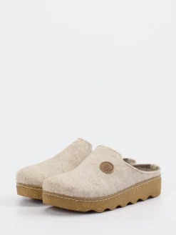 Damen Rohde – Pantoffeln aus Filz in grau