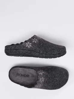 – Pantoffeln aus Filz Anthrazit*Rohde Discount