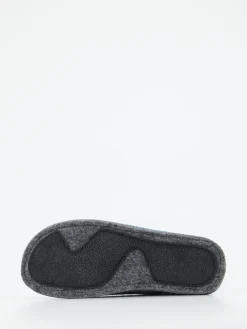 – Pantoffeln aus Filz in Hell-Melange*Rohde Hot