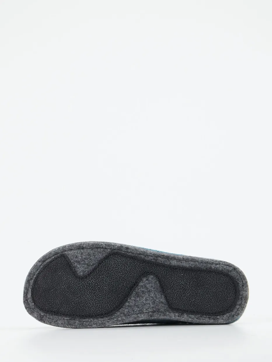 – Pantoffeln aus Filz in Hell-Melange*Rohde Hot