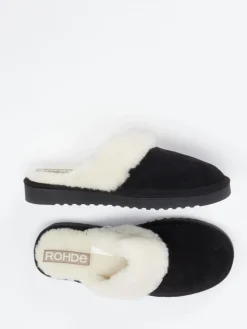 Damen Rohde – Pantoffeln aus Lammleder in