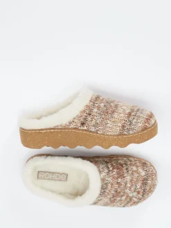 – Pantoffeln aus Textilstrick in Mittel*Rohde Sale