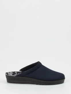 Damen Rohde – Pantoffeln aus Textil in Dunkel