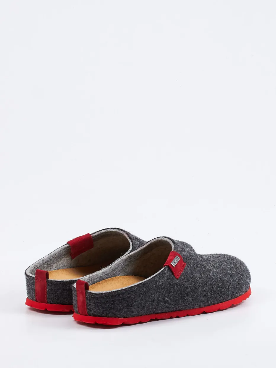 – Pantoffeln aus Wollfilz in Anthrazit*Rohde Best
