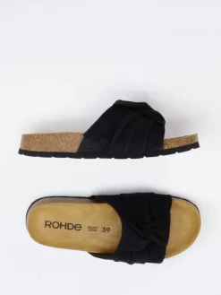 Damen Rohde – Pantolette aus Veloursleder