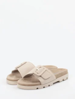 Damen Rohde – Pantolette aus Veloursleder