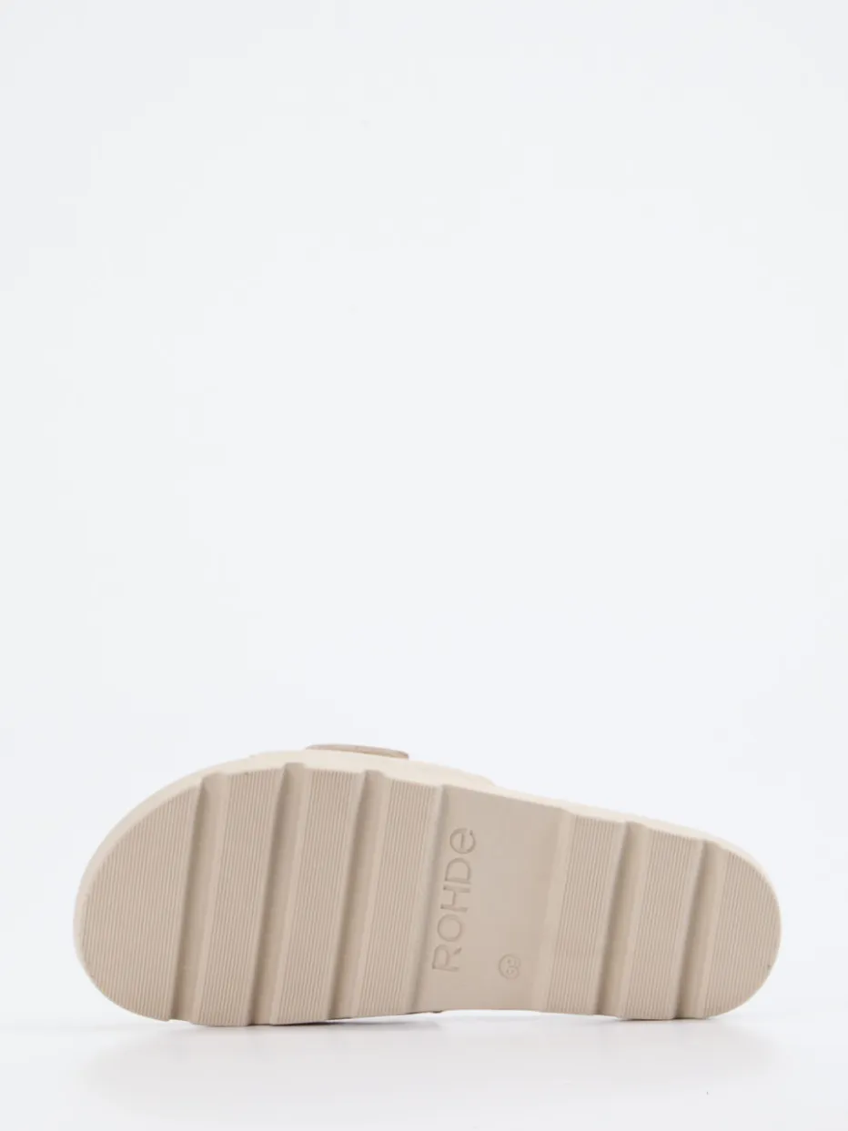 Damen Rohde – Pantolette aus Veloursleder